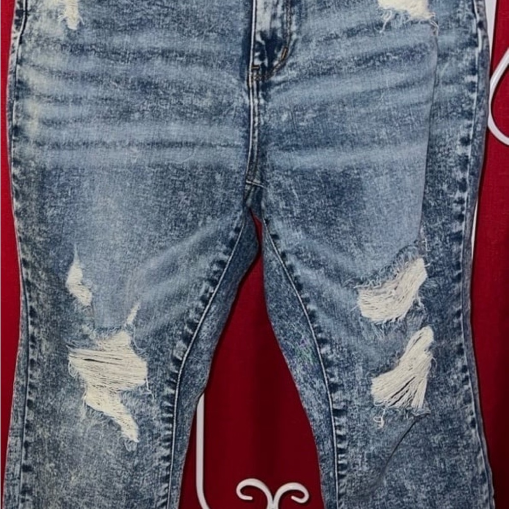 Judy Blue ACID HIGH RISE BOYFRIEND Sz 16 W